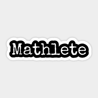mathlete Sticker